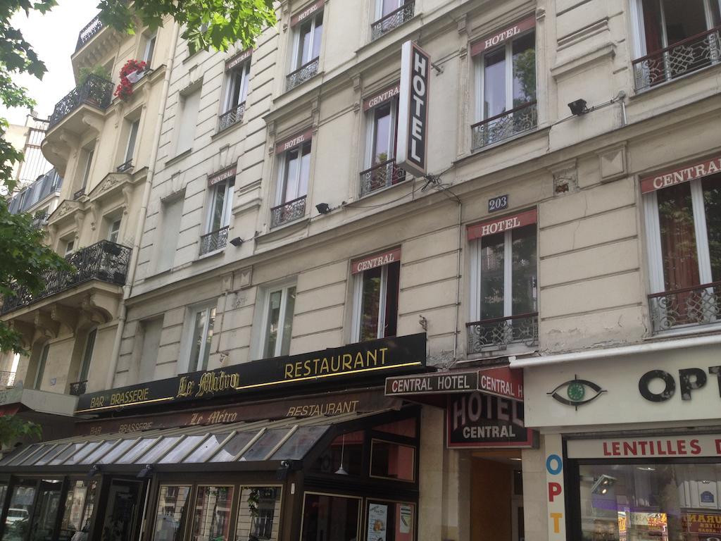 Central Hotel Paris Eksteriør billede
